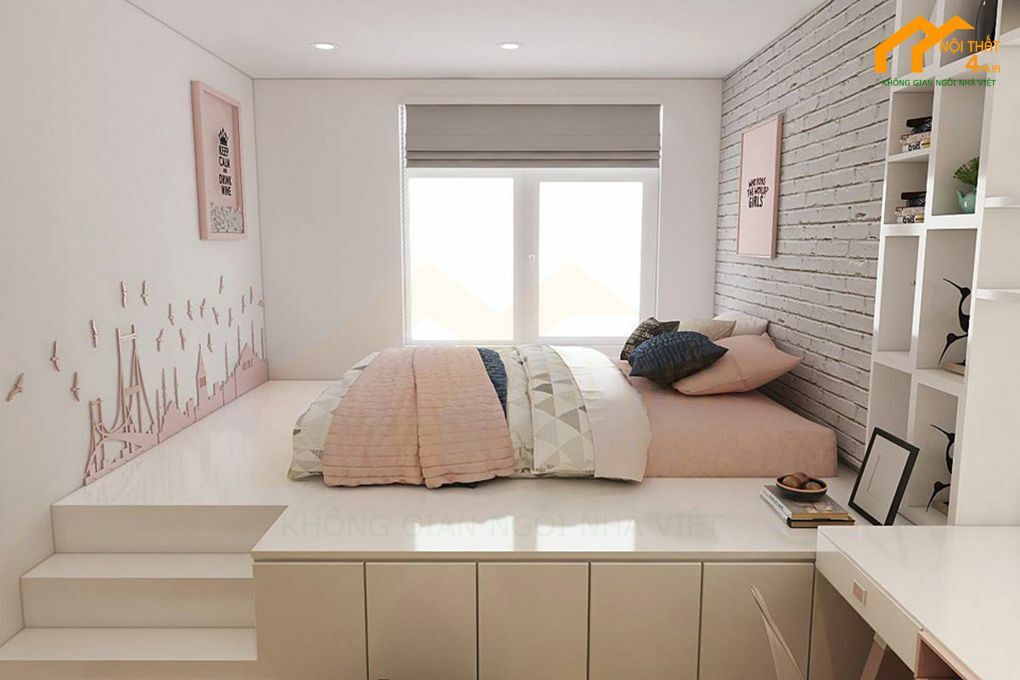 Trang trí phòng ngủ với tủ quần áo đa năng Trang trí phòng ngủ với tủ quần áo đa năng