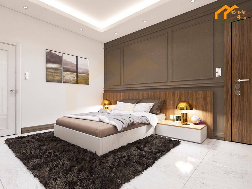 15+ Cách trang trí phòng ngủ đẹp đơn giản nhất bạn nên biết 9 Trang trí phòng ngủ vợ chồng đẹp