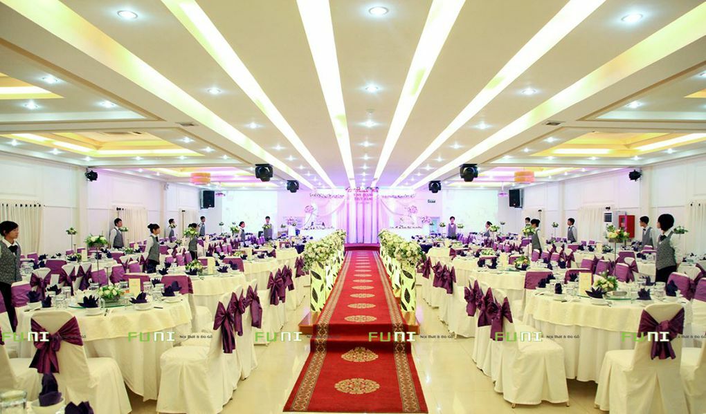 Thiết kế nhà hàng tiệc cưới sang trọng Thiết kế nhà hàng tiệc cưới sang trọng