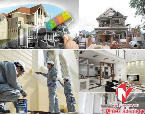 Báo giá sửa chữa nhà phố trọn gói tại Nga Việt