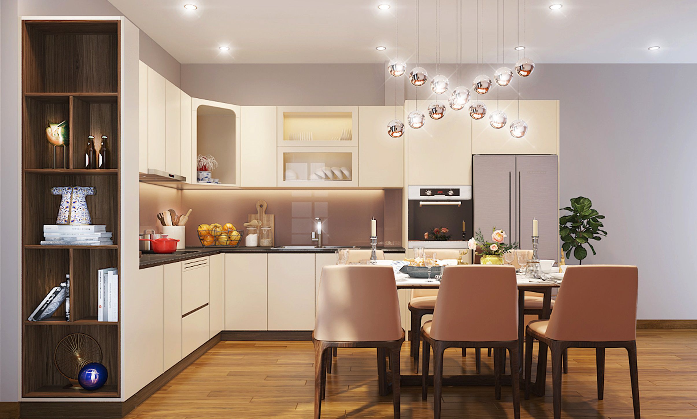 Thiết kế tủ bếp đẹp Thiết kế tủ bếp đẹp