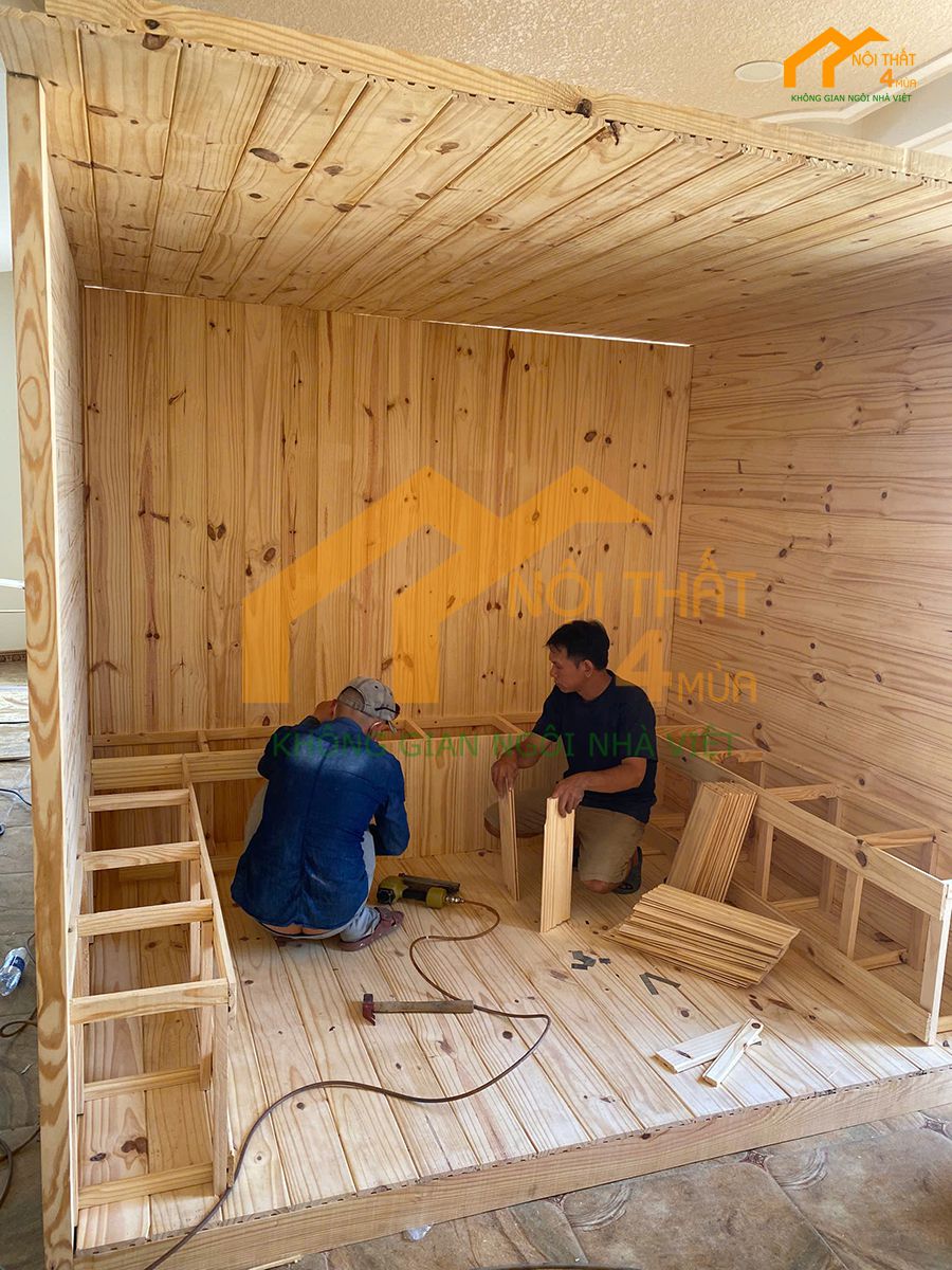 Thi công phòng xông hơi khô