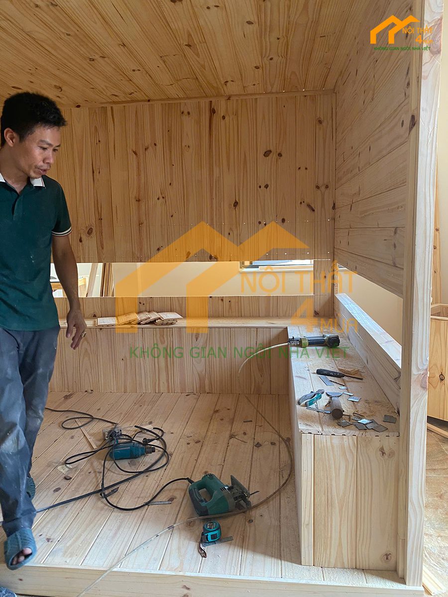 Thi công phòng xông hơi khô