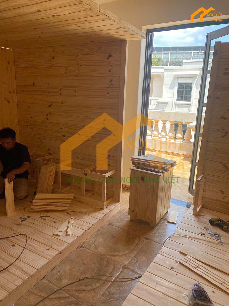 Thi công phòng xông hơi khô