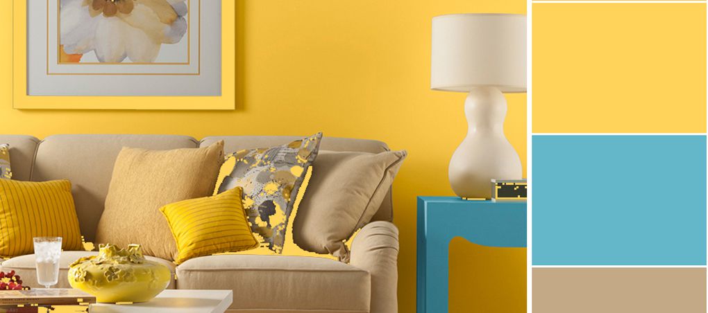 Chọn màu sơn nhà vàng đẹp