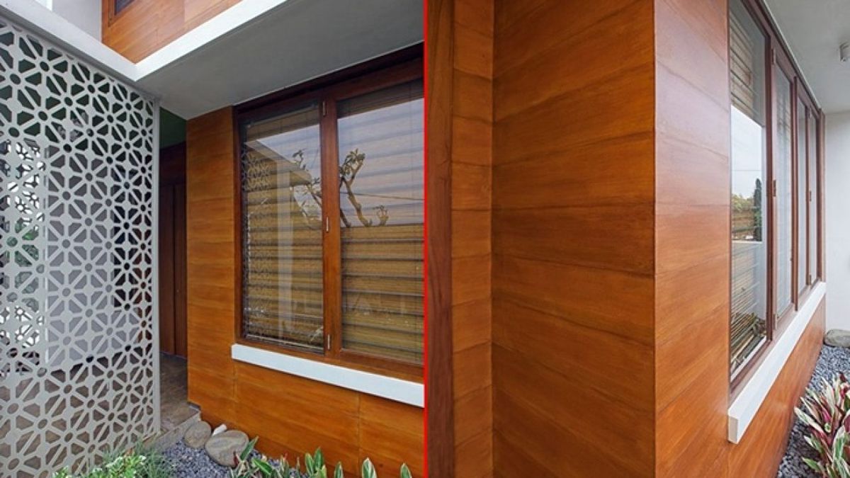 Sơn nhà giả gỗ đẹp