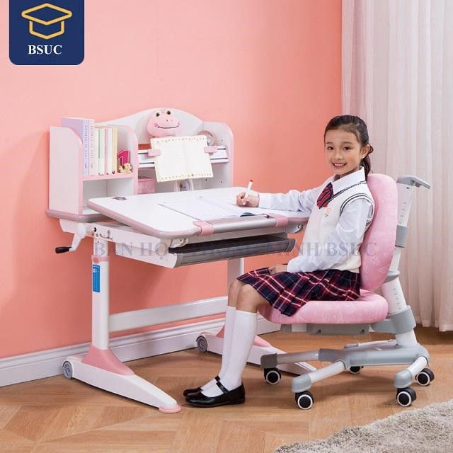 Bàn học thông minh chống gù cho bé gái