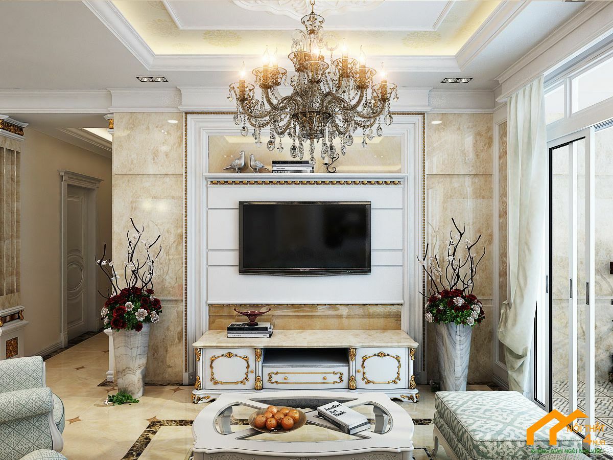 Mẫu phòng khách nhà biệt thự đẹp Mẫu phòng khách nhà biệt thự đẹp