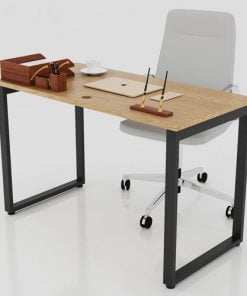 Bàn làm việc chân sắt mặt gỗ - BCSM01