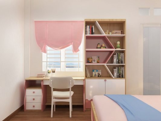 Mẫu bàn học đẹp và hiện đại