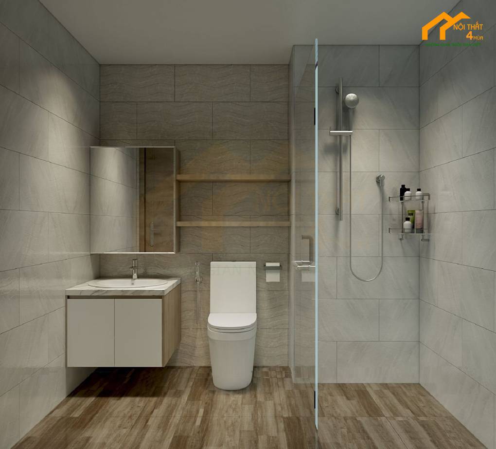 86+ Mẫu gạch lát nền nhà đẹp sang trọng kèm Bảng Giá 2025 20 Gạch lát nền nhà tắm, nhà vệ sinh