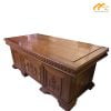 Bàn giám đốc gỗ Hương cao cấp - BGDGH 1 Bàn giám đốc gỗ Hương 2m1x1m cao cấp