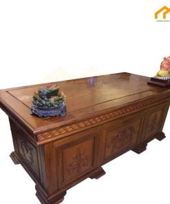 Bàn giám đốc gỗ Hương cao cấp - BGDGH 4 Bàn giám đốc gỗ Hương cao cấp