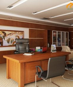 Bàn giám đốc Hòa Phát cao cấp - BGDHP 4 Bàn giám đốc hòa phát gỗ tự nhiên