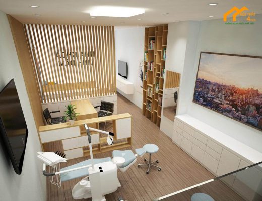 Trang trí đồ nội thất cho phòng khoa hiện đại