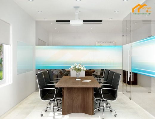 Thiết kế phòng họp công ty Logistics