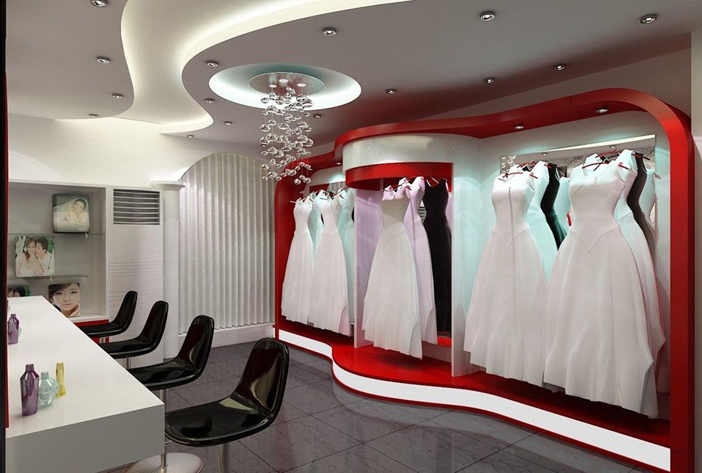 Mẫu showroom áo cưới đẹp Mẫu showroom áo cưới đẹp