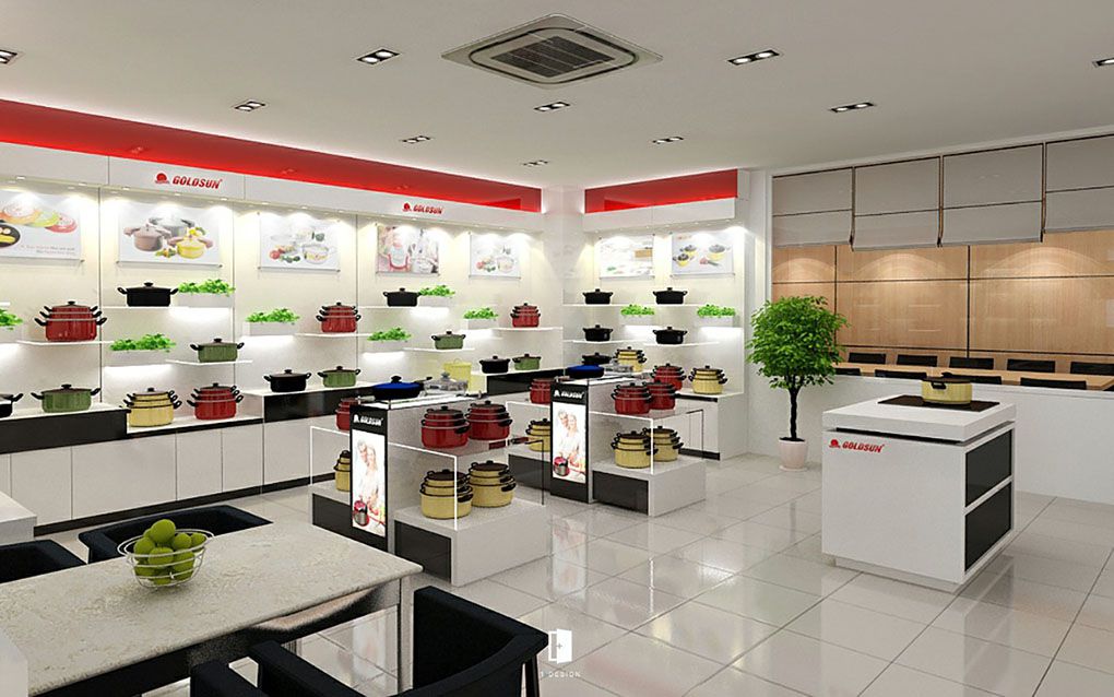 Mẫu showroom thiết bị nhà bếp cao cấp Mẫu showroom thiết bị nhà bếp cao cấp