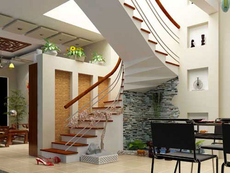 10+ Mẫu Giếng trời đẹp cho nhà ống hợp phong thủy gia chủ 5 Mẫu giếng trời nhà ống đẹp