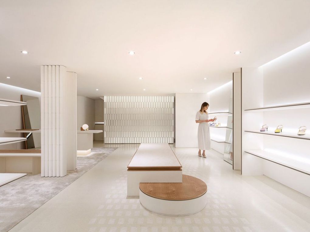 Mẫu showroom shop dày dép đẹp Mẫu showroom shop dày dép đẹp