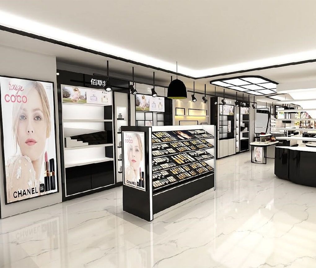 Mẫu showroom shop mỹ phẩm đẹp Mẫu showroom shop mỹ phẩm đẹp
