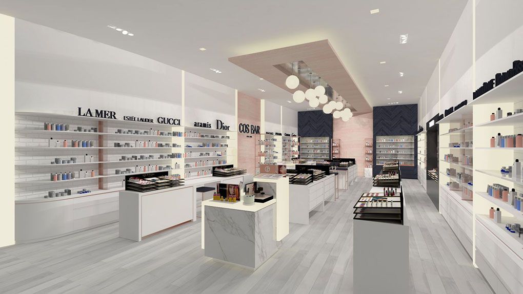 Mẫu showroom shop son môi đẹp Mẫu showroom shop son môi đẹp