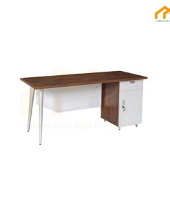 bàn nhân viên có hộc tủ đứng