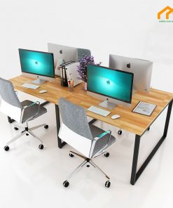 cụm bàn nhân viên 4 chỗ ngồi