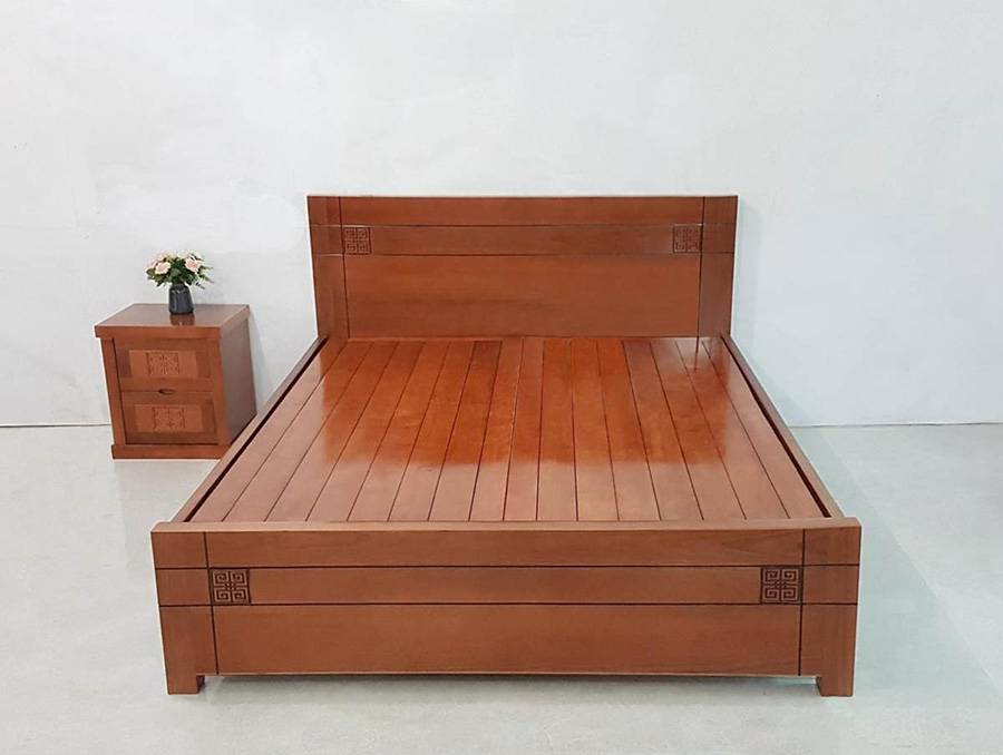Gỗ xoan đào là gì? Ứng dụng gỗ Xoan Đào trong nội thất Gia Đình 6 Giường ngủ gỗ xoan đào
