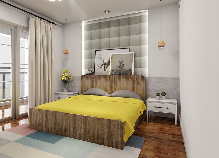 Gỗ Plywood là gì? Ưu nhược điểm và ứng dụng ván ép Plywood 7 Sử dụng ván gỗ Plywood trong thiết kế giường ngủ