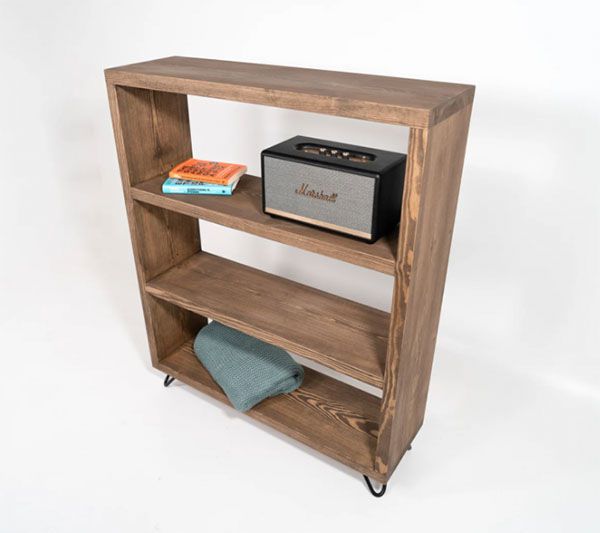 Gỗ tần bì là gì? Ứng dụng gỗ ASH trong nội thất gia đình 6 Kệ sách gỗ