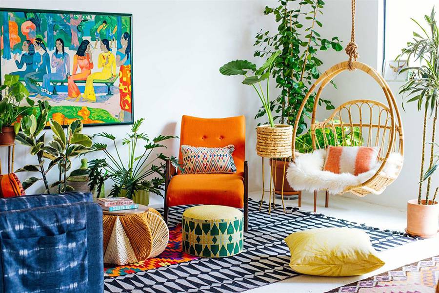 Phong cách Bohemian là gì? Những ứng dụng trong thiết kế nội thất 10 Mẫu nội thất ứng dụng phong cách Bohemian