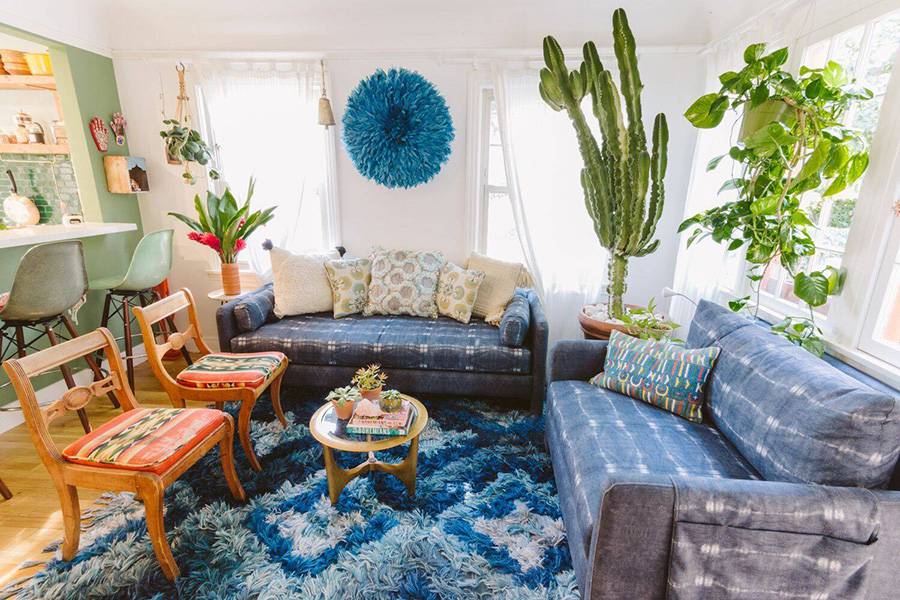 Phong cách Bohemian là gì? Những ứng dụng trong thiết kế nội thất 13 Mẫu nội thất ứng dụng phong cách Bohemian