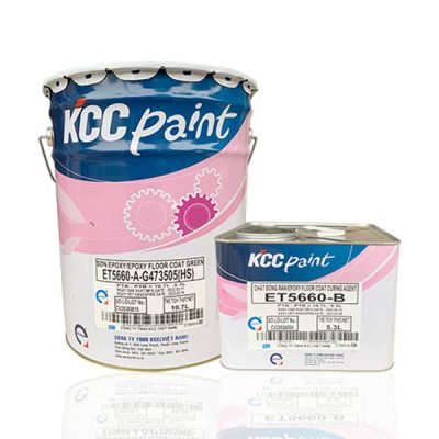 Báo giá thi công sân cầu lông Trong nhà - Ngoài trời tại TpHCM 9 Sơn epoxy KCC ET5660 hệ lăn