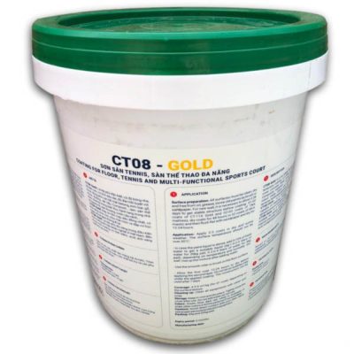 Báo giá thi công sân cầu lông Trong nhà - Ngoài trời tại TpHCM 8 Sơn sân tennis, sơn sàn thể thao Kova CT08