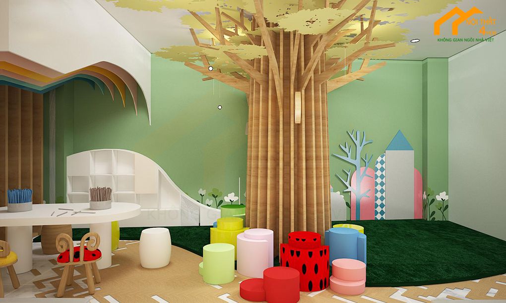 Khu vui chơi giải trí cho bé tại spa Khu vui chơi giải trí cho bé tại spa