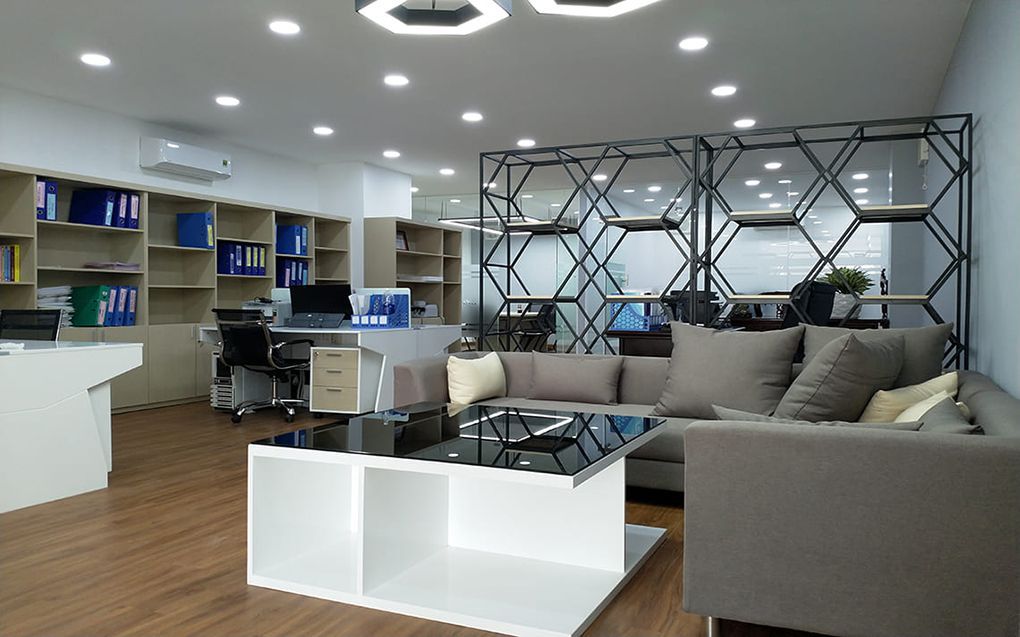 Dịch vụ cải tạo văn phòng uy tín, chuyên nghiệp tại TPHCM 3 Hình ảnh thi công văn phòng đẹp