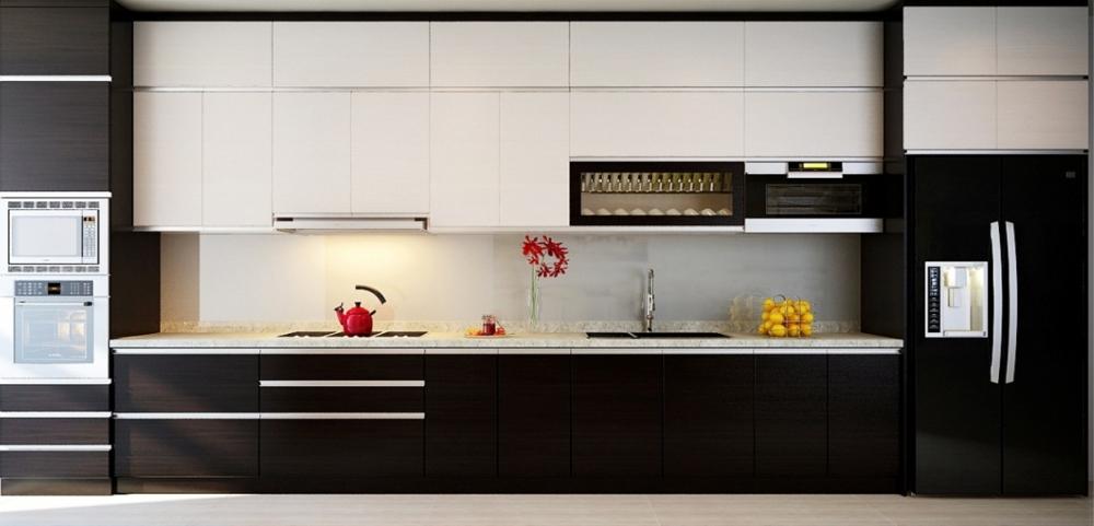 Thi công tủ bếp acrylic giá rẻ, chuyên nghiệp 4 tu bep acrylic 4