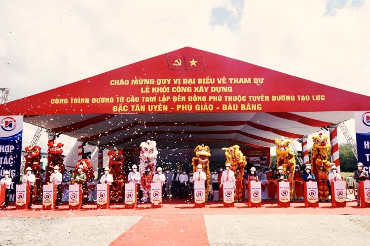 Tuyến đường tạo lực Bắc Tân Uyên - Phú Giáo - Bàu Bàng Tuyến đường tạo lực Bắc Tân Uyên - Phú Giáo - Bàu Bàng