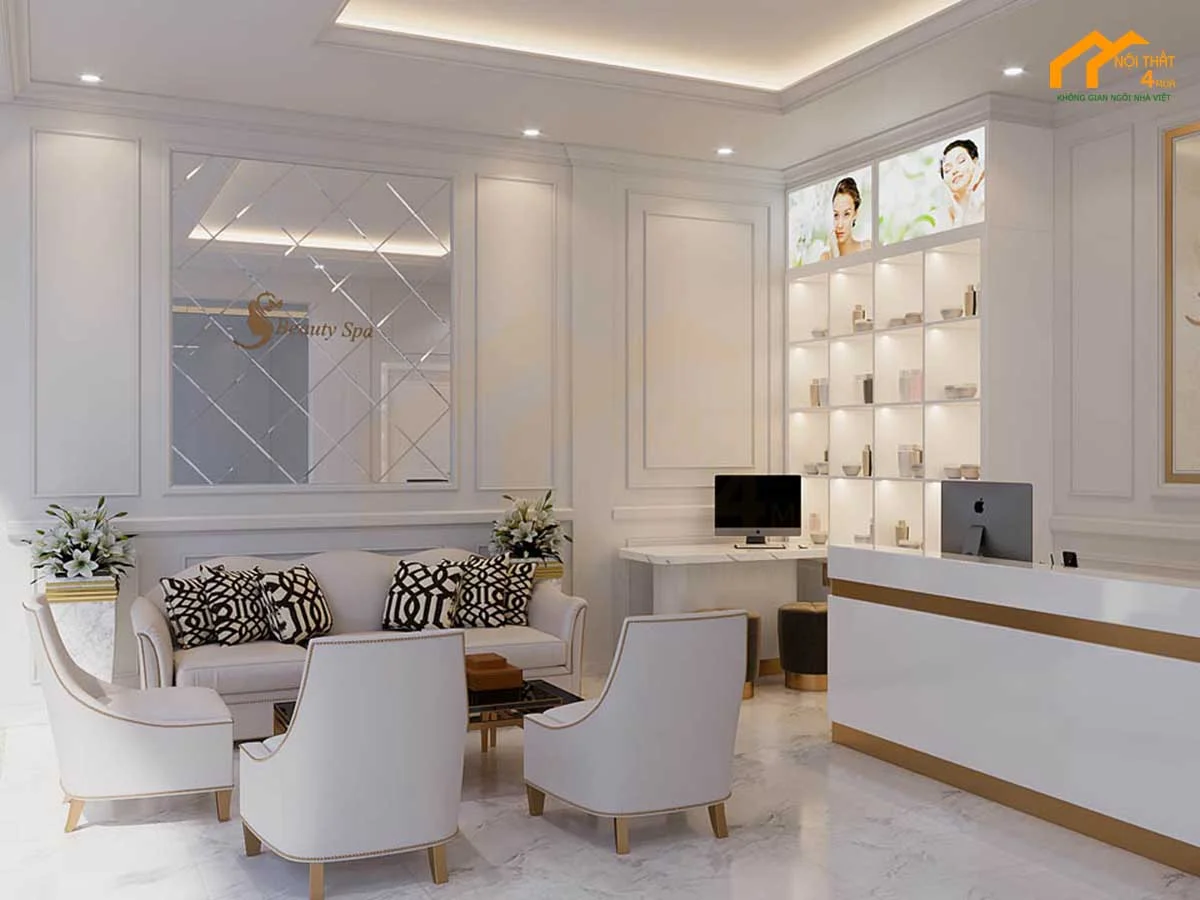 Mẫu spa chăm sóc da cao cấp Mẫu spa chăm sóc da cao cấp