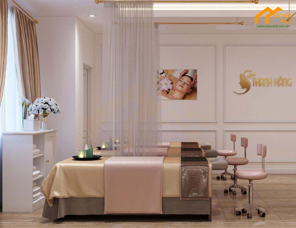 Setup mẫu spa ngay tại nhà