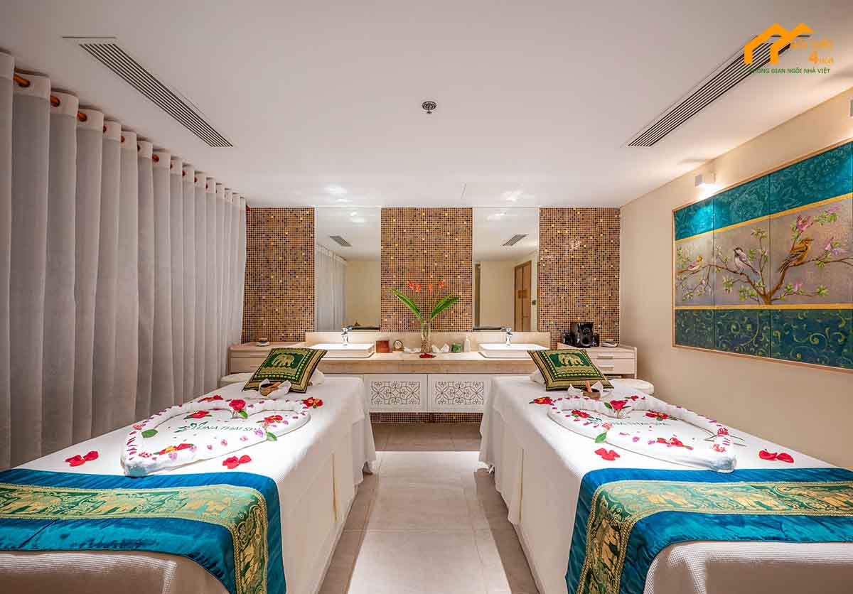 Mẫu thiết kế spa trong resort đẹp