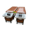 Giường massage gội đầu 2in1 chân sắt bồn sứ - GGD04 2 Giuong massage goi dau 2in1 chan sat bon su – GGD04
