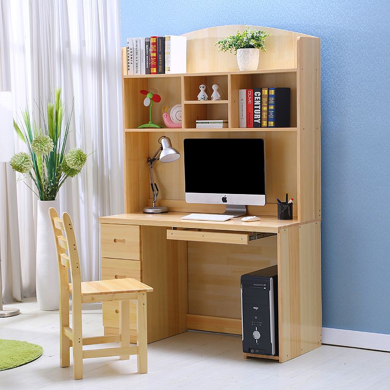 99 + Mẫu bàn học đẹp cho bé từ mầm non đến học sinh phổ thông 26 Bàn học gỗ tự nhiên