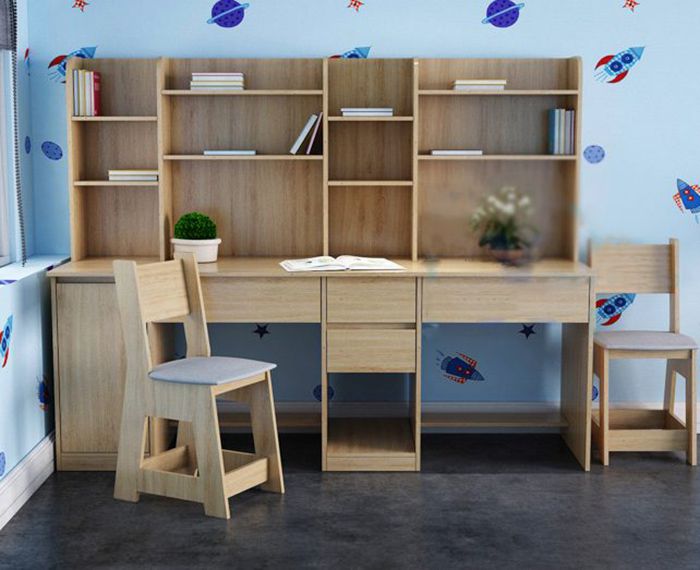 99 + Mẫu bàn học đẹp cho bé từ mầm non đến học sinh phổ thông 28 Bàn học gỗ tự nhiên
