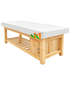Giường spa gỗ thông có hộc - GGT01