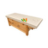 Giường spa gỗ sồi có hộc - GGS03