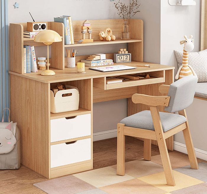 99 + Mẫu bàn học đẹp cho bé từ mầm non đến học sinh phổ thông 5 Mẫu bàn học cho bé lớp 1