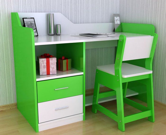 99 + Mẫu bàn học đẹp cho bé từ mầm non đến học sinh phổ thông 4 Mẫu bàn học cho bé trai