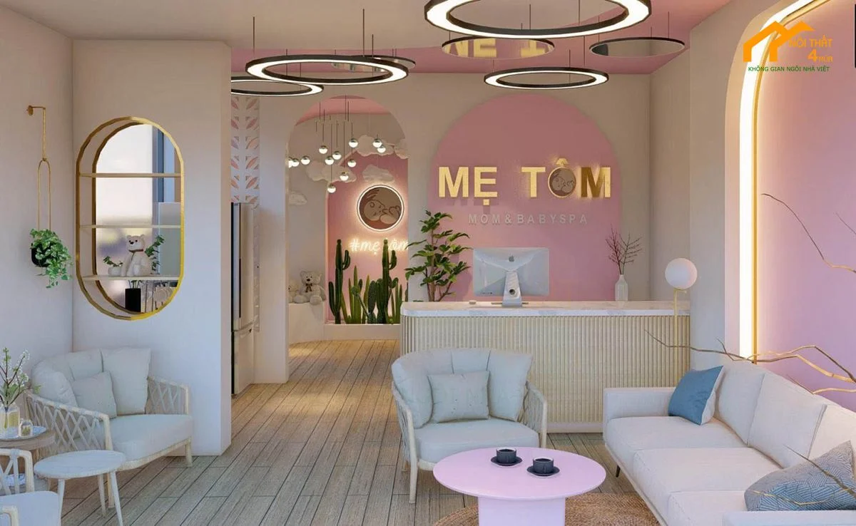 Thiết kế spa mẹ và bé cần lưu ý những gì Thiết kế spa mẹ và bé cần lưu ý những gì